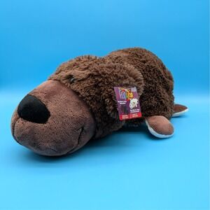 FlipaZoo Bradley Labrador / Rachel Cat 25" Plush  with original tag attached